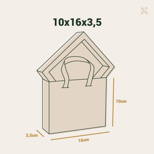 Cajas bolsas 10x16x3,5