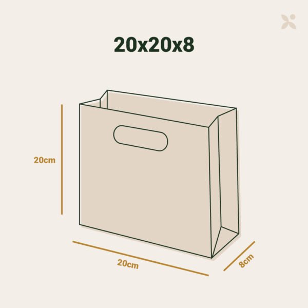 Bolsas 20x20x8